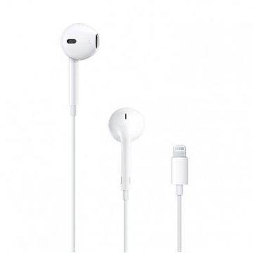Casti Handsfree Lightning  Alb