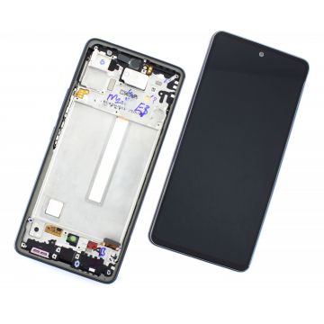 Display Samsung Galaxy A53 5G A536 cu Rama Display Original Service Pack Black Negru
