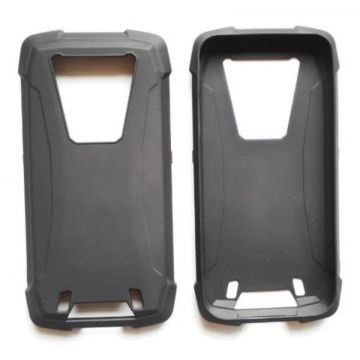 Husa neagra din silicon pentru Blackview BV6900