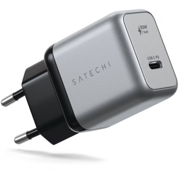 Incarcator 30W USB-C PD Gan Wall Charger Gri