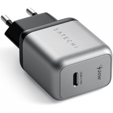 Incarcator USB-C PD Satechi 20W  Space Grey