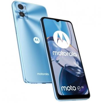 Motorola Telefon Mobil Motorola Moto E22 Dual SIM, 32GB, 3GB RAM, 4G, Albastru