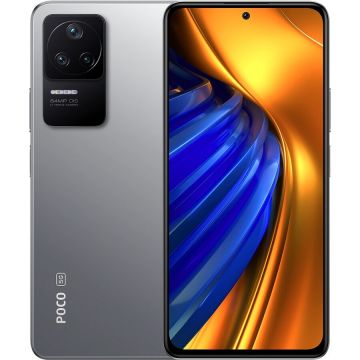 POCO Telefon mobil Xiaomi Poco F4, Dual SIM, 128GB, 6GB RAM, 5G, Argintiu