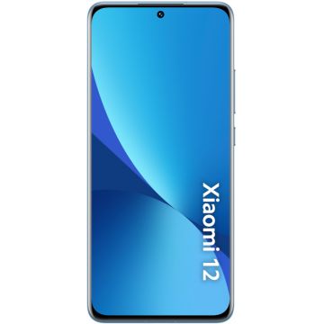 Smartphone Xiaomi 12 (2022), 5G, AMOLED 120Hz, Snapdragon 8, 128GB, 8GB RAM, Dual SIM, Senzor 50MPX cu OIS IMX766, Turbo charge 67W, Blue