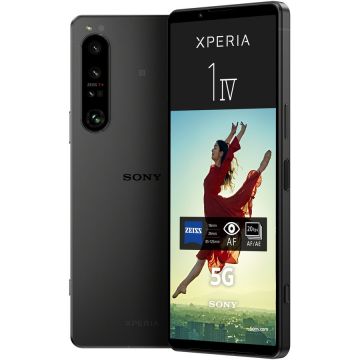 Sony Telefon mobil Sony Xperia 1 IV, Dual SIM, 12GB RAM, 256GB, 5G, Black