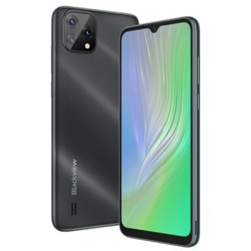 Telefon mobil Blackview A55 Negru, 4G, IPS 6.528 Waterdrop, 3GB RAM, 16GB ROM, Android 11, MediaTek MT6761V QuadCore, 4780mAh, Dual SIM