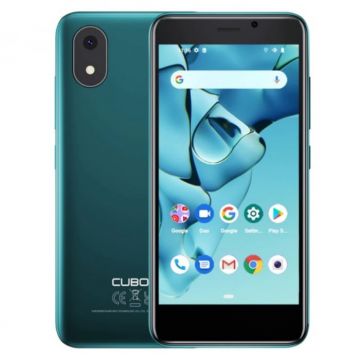 Telefon mobil CUBOT J10 Verde, 3G, 4.0 , 1GB RAM, 32GB ROM, Android 11, Unisoc SC9863A QuadCore, Face ID, 2350mAh, Dual SIM