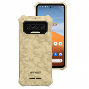 Telefon mobil F150 R2022 Sahara, 6.78 FHD+ 90Hz, 8GB RAM, 128GB ROM, Android 11, Helio G95 OctaCore, NFC, IP68, 8300mAh, Dual SIM