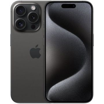 Telefon mobil iPhone 15 Pro 1TB Black Titanium