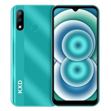 Telefon mobil KXD D68S Verde, 4G, IPS 6.088 , 2GB RAM, 32GB ROM, Android 11, SC9832E QuadCore, GPS, Face ID, 4000mAh, Dual SIM