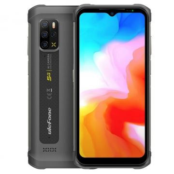 Telefon mobil Ulefone Armor 12 5G Gri, Dual 5G, IPS6.52 , 8GB RAM, 128GB ROM, Android 11, Dimensity 700, NFC, IP68, 5180mAh, Dual SIM