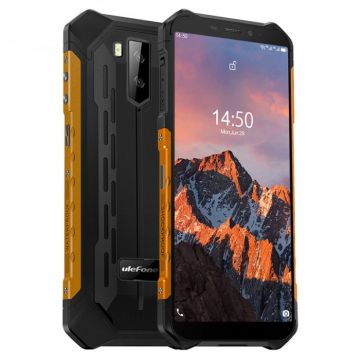 Telefon mobil Ulefone Armor X5 PRO Orange, 4G, IPS 5.5 , 4GB RAM, 64GB ROM, Android 11, Helio A25, NFC, IP68, 5000mAh, Dual SIM