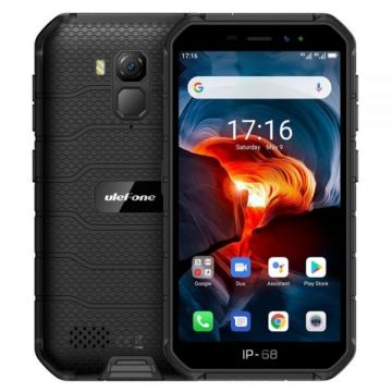 Telefon mobil Ulefone Armor X7 Pro, 4G, IPS 5inch, 4GB RAM, 32GB ROM, Android 10, Helio A20 QuadCore, NFC, 4000mAh, Dual SIM, Negru