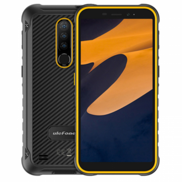 Telefon mobil Ulefone Armor X8i Orange, 4G, IPS 5.7 , 3GB RAM, 32GB ROM, Android 11, Helio A25 OctaCore, NFC, IP68, 5080mAh, Dual SIM