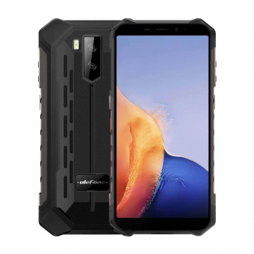 Telefon mobil Ulefone Armor X9 Negru, 4G, IPS 5.5 , 3GB RAM, 32GB ROM, Android 11, Helio A25 OctaCore, NFC, IP68, 5000mAh, Dual SIM