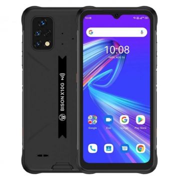 Telefon mobil UMIDIGI BISON X10G NFC Negru, 4G, 6.53 HD+, 4GB RAM, 64GB ROM, Android 11, Unisoc T310 QuadCore, IP68, 6150mAh, Dual SIM