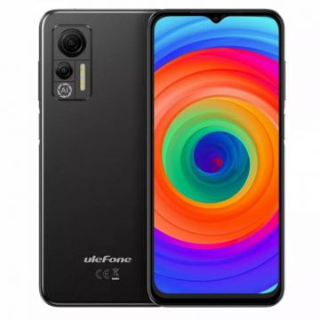Ulefone Telefon Mobil Ulefone Note 14, Procesor Mediatek MT6761 Helio A22, IPS LCD 6.52, 3GB RAM, 16GB Flash, Camera Duala 13+8MP, Wi-Fi, 4G, Dual Sim, Android, Negru