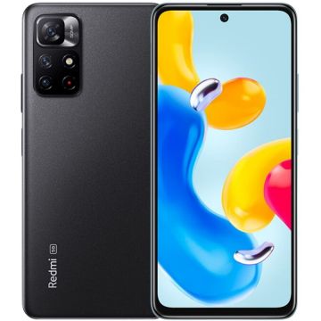 Xiaomi Telefon mobil Xiaomi Redmi Note 11S, 6GB RAM, 128GB, 5G, Midnight Black