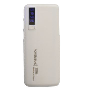 Baterie Portabila, Power Bank 20000 Mah, 3 Porturi Usb, Alba