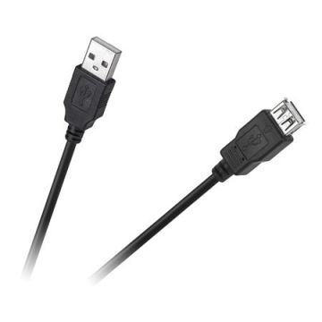 Cablu prelungitor USB Eco-line 1m Cabletech