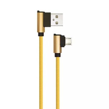 Cablu USB Micro 1m - Diamond Edition Auriu