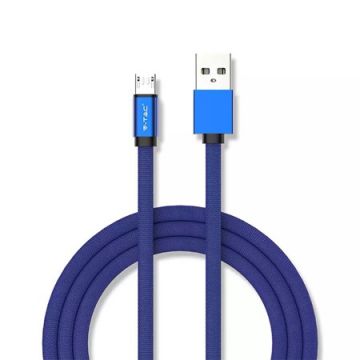 Cablu Micro USB de 1m Ruby Edition - Albastru
