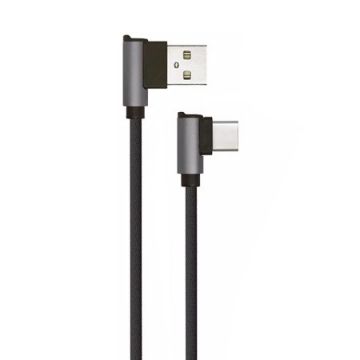Cablu USB Tip C 1m - Diamond Edition, negru