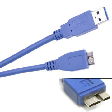 Cablu USB 3.0, tata A - tata micro B, 1.8m, compatibil SONY/Mp3-player/Canon