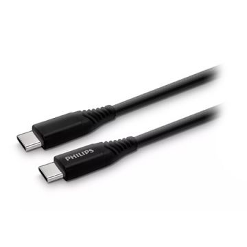 Cablu premium 2m USB-C la USB-C Philips
