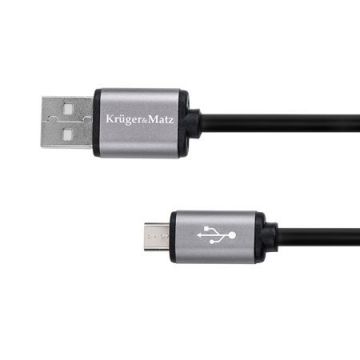 Cablu USB - Micro USB 0.2m Kruger&Matz Basic