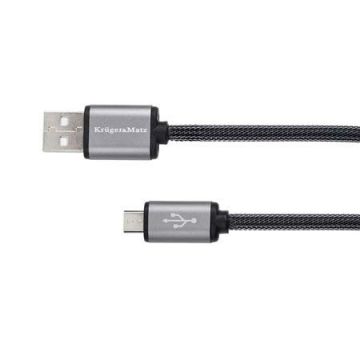 Cablu USB Tata-micro USB Tata Otg 0.2m K&M
