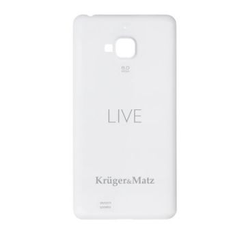 Capac spate smartphone alb - Kruger&Matz Live.