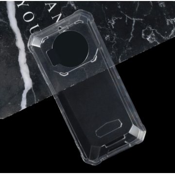 Carcasa de protectie transparenta originala pentru Oukitel WP19, ultra subtire, ultra usoara, TPU, acces facil la butoane, porturi si camera