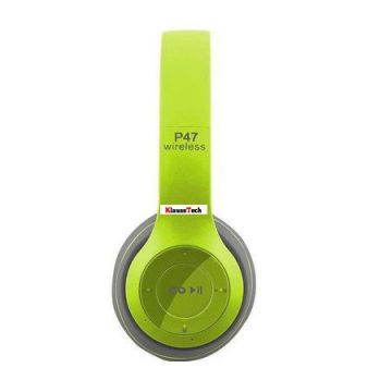 Casti . Profesionale Klausstech , Bluetooth , Tf Card, Fm Stereo, Mp3 Player, Wireless, Verde