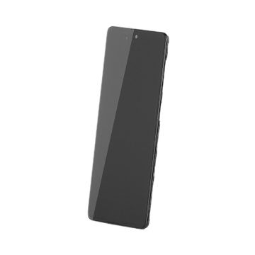 Display LCD Cu Touch Profesional, Pentru Samsung A71 A715, Cadru Negru Original