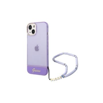 Guess Case Profesional Guhcp14mhgcohu Transparent Pearl Hardcase Strap