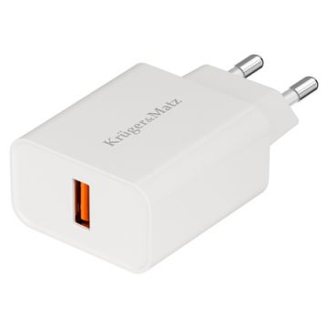 Încărcător Rețea Quick Charge 3.0 18W USB Kruger&