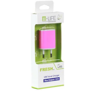 Incarcator Retea Slot Usb 1a Roz M-life