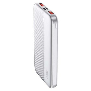 Incarcator rapid Power Bank 10000mAh - Alb Elegant