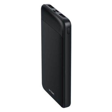 Acumulator extern 10000mAh Fast Charge - Finisaj Negru