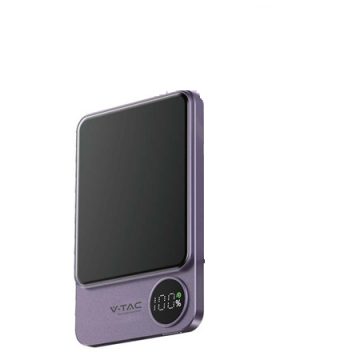 Power Bank Wireless Slim 5000mAh 20W Încărcare magnetică