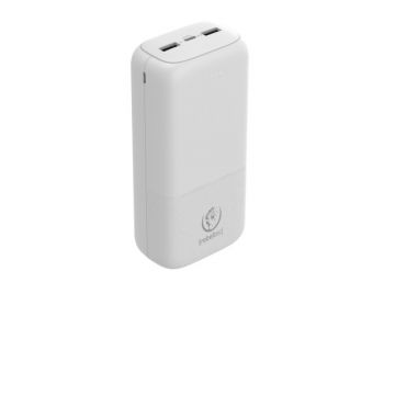 Rebeltec Powerbank 10W 10000mah Alb Profesional Capacitate Mare