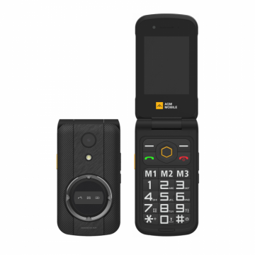Telefon Mobil AGM M8, Flip, 4G, SOS, Display 2.8 , 1500 mAh, difuzor 104 db