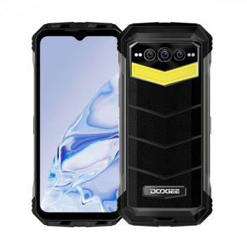 Telefon mobil Doogee S100 Pro Negru, 4G, IPS 6.58 FHD+, 12 GB+8GB RAM, 256GB ROM, Android 12, Helio G99, 22000mAh, NFC, Dual SIM