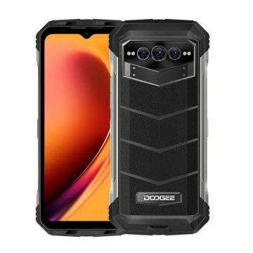 Telefon mobil Doogee V Max Classic Black, 5G, 6.58 FHD+, 12GB + 8GB RAM, 256GB ROM, Dimensity 1080, Android 12, NFC, Bt 5.2, IP68, 22000mAh