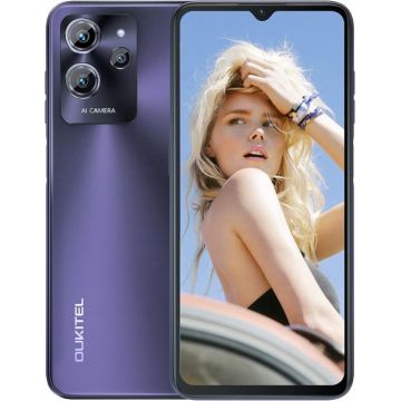 Telefon mobil OUKITEL C32 Mov, 4G, 6.51   HD+, 8GB RAM, 128GB ROM, Android 12, T606 OctaCore, 5150mAh, Dual SIM