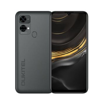 Telefon mobil OUKITEL C33 Grey, 4G, 6.8 HD+, 8GB RAM, 256GB ROM, Android 13, Camera foto 50MP+5MP, T606 Octa Core, 5150mAh, Dual SIM