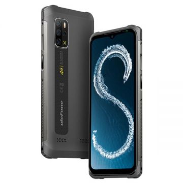 Telefon mobil Ulefone Armor 12s Gri 4G, IPS 6.52 , 8GB RAM, 128GB ROM, Android 12, MediaTek MT6789, NFC, IP68, 5180mAh, Dual SIM