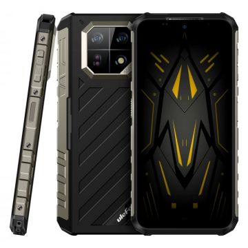 Telefon mobil Ulefone Armor 22 Negru, 4G, IPS 6.58 120Hz, 64MP, Night Vision, 8GB+8GB RAM extensibil, 128GB ROM, Helio G96, NFC, Dual SIM