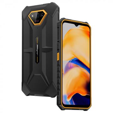 Telefon mobil Ulefone Armor X13 Orange, 4G, IPS 6.52 , 12GB RAM (6GB + 6GB extensibili), 64GB ROM, Android 13, MediaTek Helio G36, NFC, 6320mAh, Dual SIM